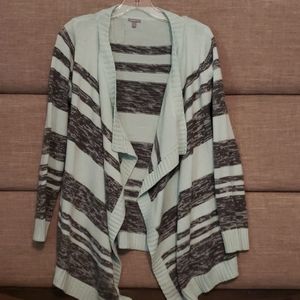 Charlotte Russe Striped Cardigan